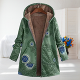 Elke Printed Longline Coat