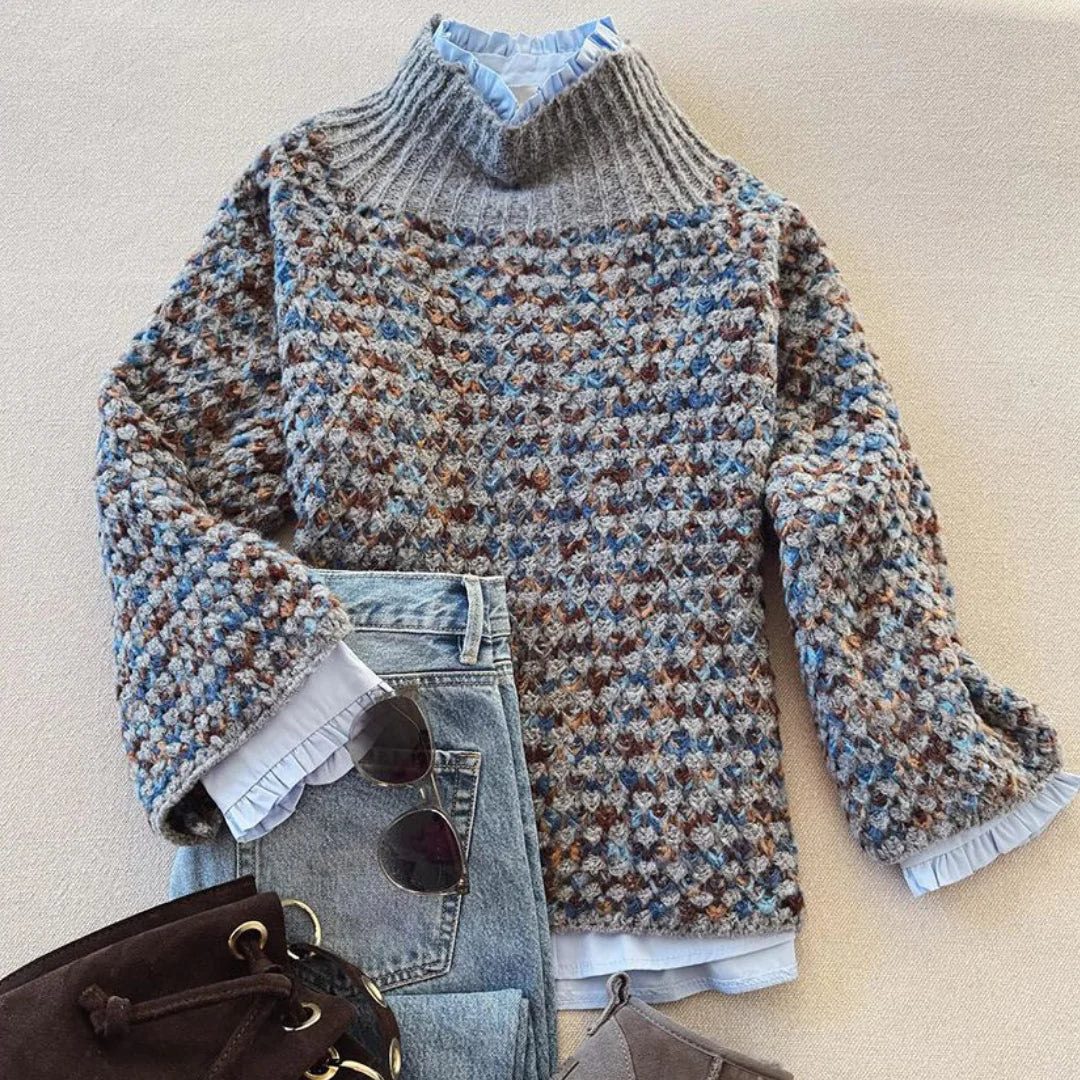 Aveline Fair Isle Knit Sweater