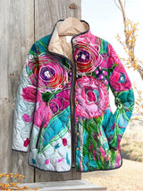 Dagny Floral Quilted Jacket