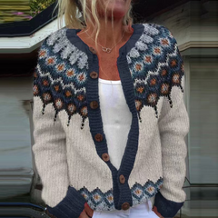 Lykke Folk Knit Cardigan