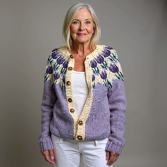 Nell Folk Knit Cardigan