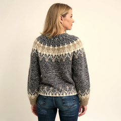 Elin Fair Isle Yoke Sweater