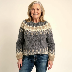 Elin Fair Isle Yoke Sweater
