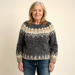 Elin Fair Isle Yoke Sweater
