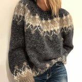 Elin Fair Isle Yoke Sweater