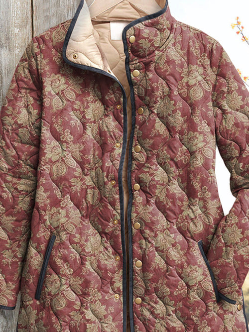 Agnes Floral Quilted Jacket