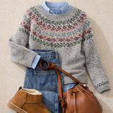 Fenna Heritage Knit Sweater