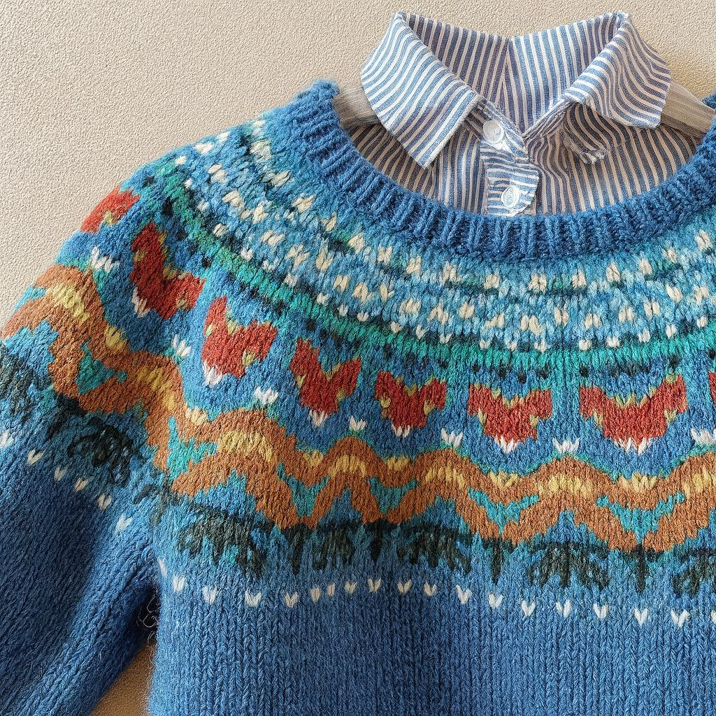 Tessa Nordic Knit Sweater
