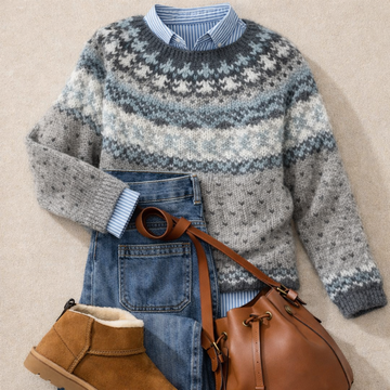 Verena Nordic Knit Sweater