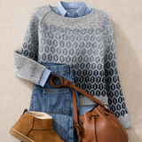 Genevieve Fair Isle Knit Sweater