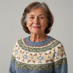 Ingrid Nordic Fair Isle Sweater