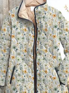 Aster Floral Quilted Jacket