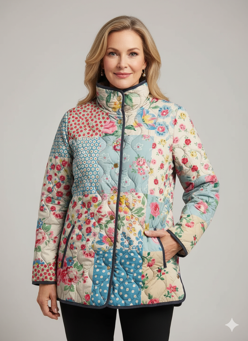 Bo Printed Quilted Jacket
