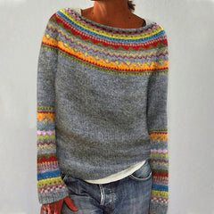 Wren Fair Isle Knit Sweater