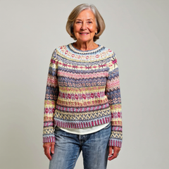 Edda Icelandic Fair Isle Sweater