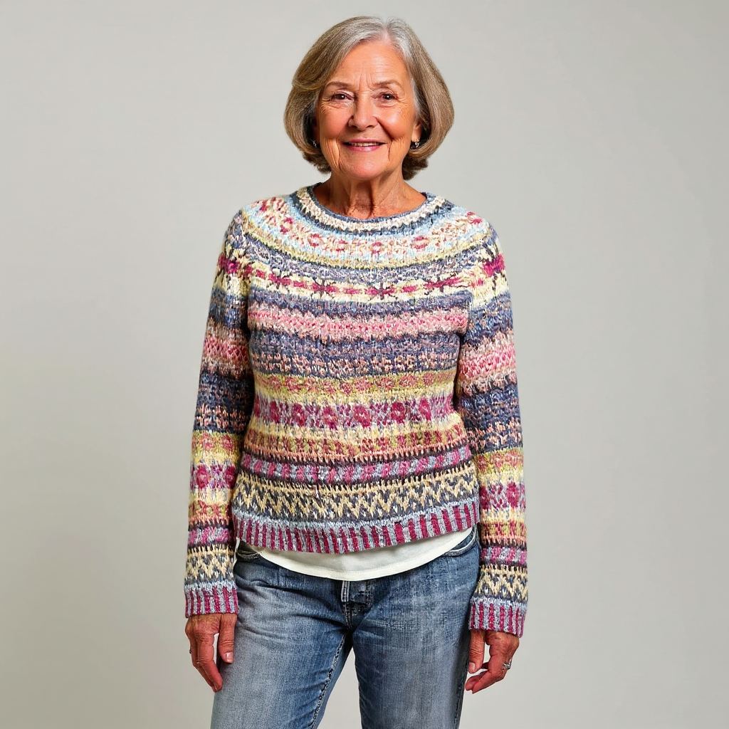 Edda Icelandic Fair Isle Sweater