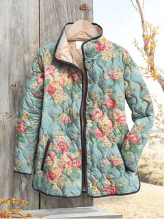 Amber Reversible Quilted Jacket