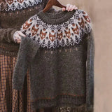 Celeste Nordic Knit Sweater