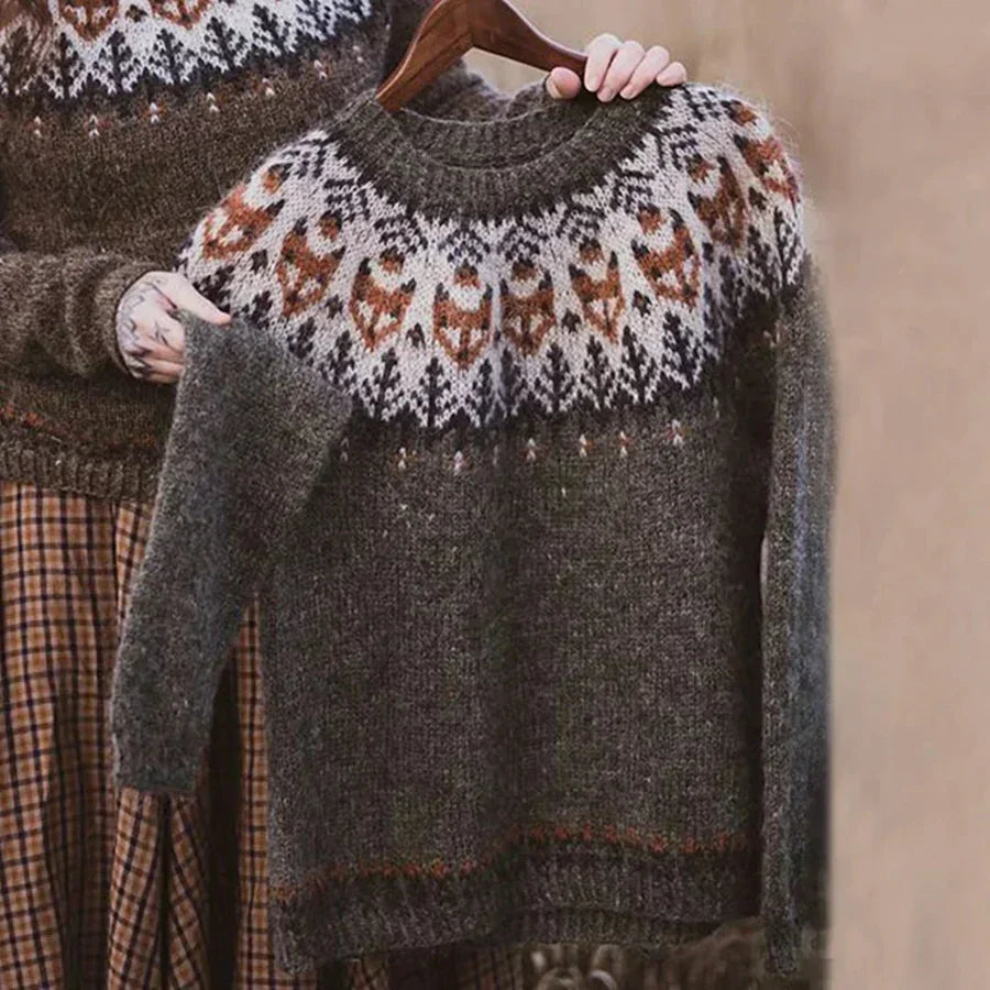 Celeste Nordic Knit Sweater