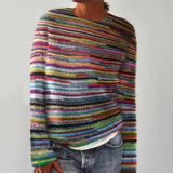 Saffron Fair Isle Yoke Sweater