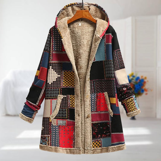 Isa Printed Longline Coat