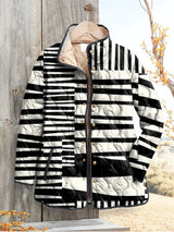 Aina Printed Quilted Jacket