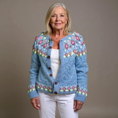 Siri Folk Knit Cardigan