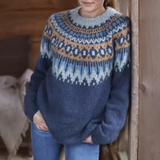 Dagmar Nordic Pattern Sweater